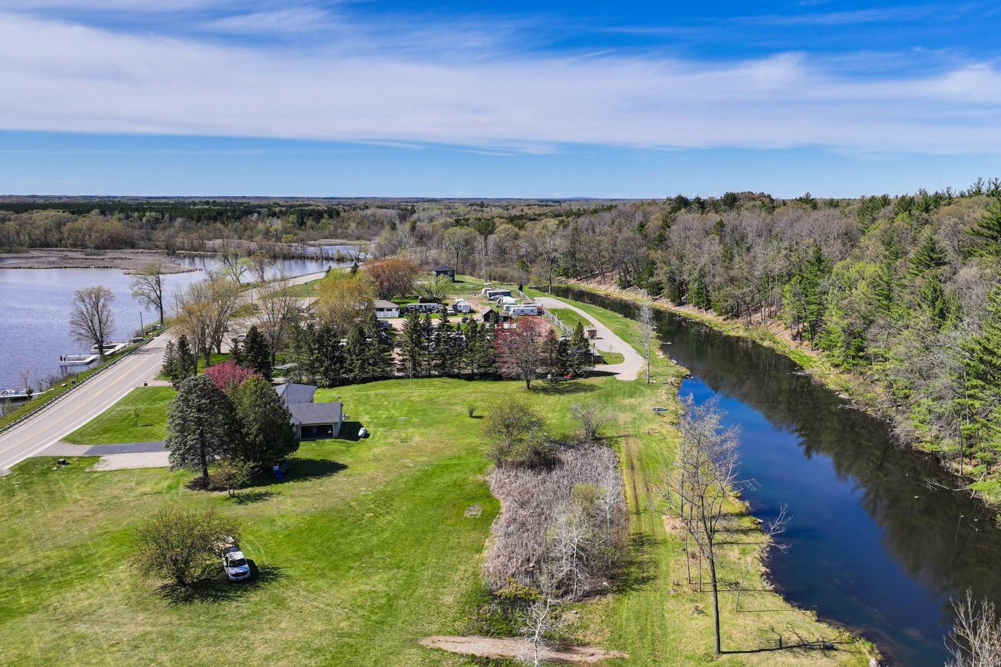 Waterfront Nekoosa Home With Dock, Views And More! New Rome Exterior photo