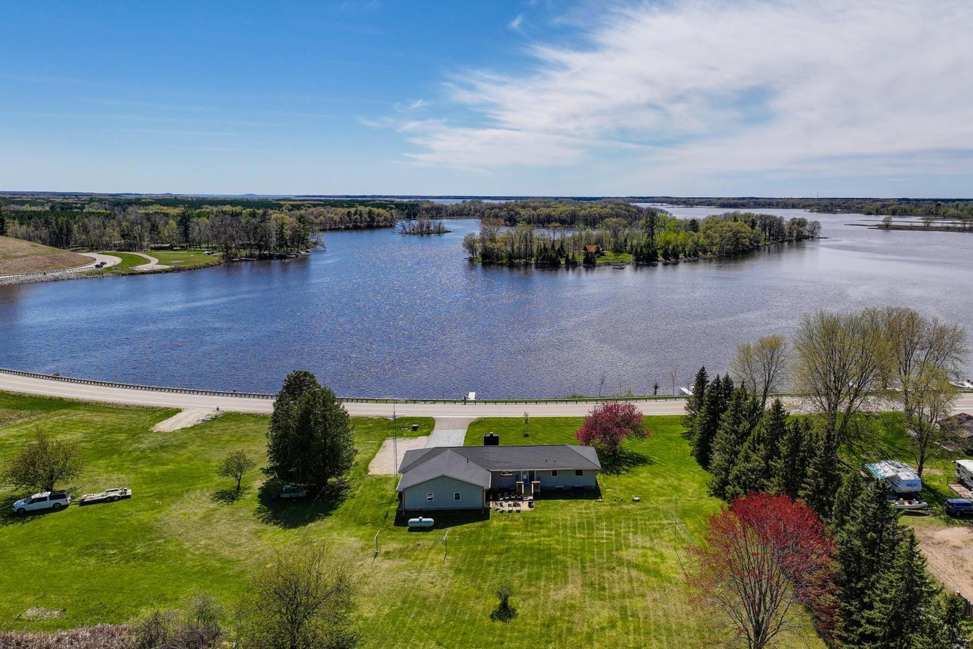 Waterfront Nekoosa Home With Dock, Views And More! New Rome Exterior photo